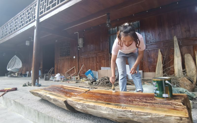 ag·真人土家村寨枫香河：木楼重生 追回落后的三十年(图8)