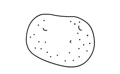 ag·真人(官网)平台土豆色彩怎么画简单图片的幼苗图(图1)